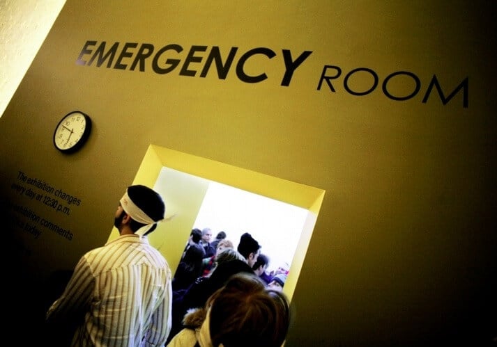 how much emergency room visit