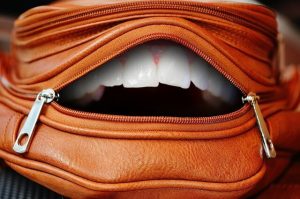 Image of funny bag mouth