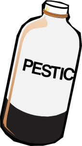 Pestcide spray can